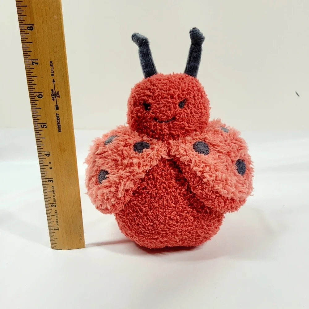 Barefoot Dreams CozyChic Love Bug Buddie Lovey Plush
